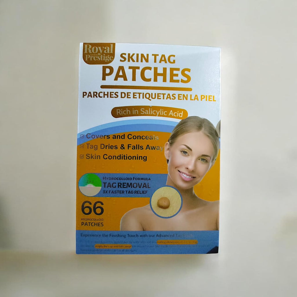 66 Pcs Skin Tag Remover Patch for Face and Body Painless Mole and Wart Removal Treatment