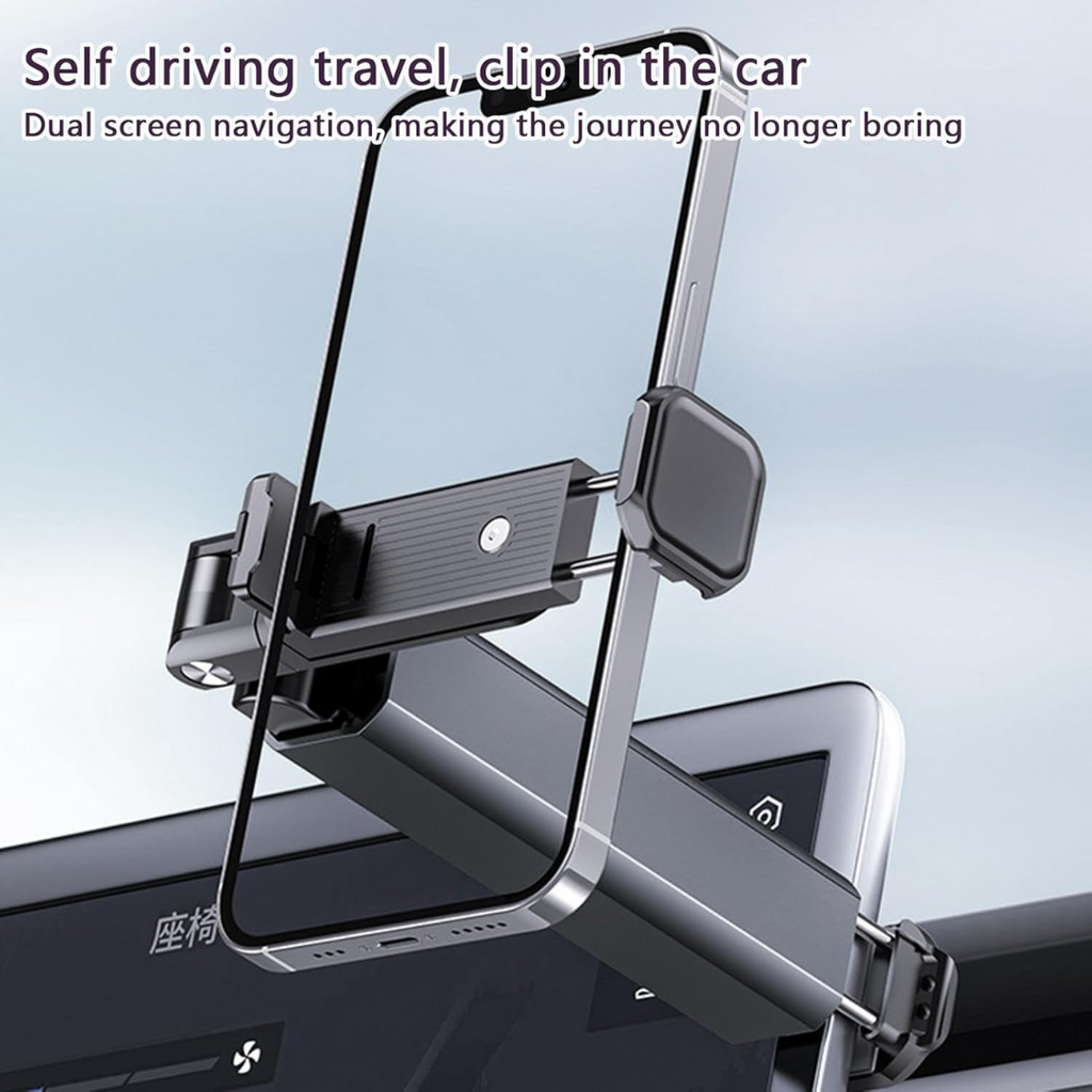 Universal Phone Holder Travel Essentials Flexible 360 ??Degree Rotation Hands-Free Airplane Phone Mount for iPhone Xiaomi - Random Color