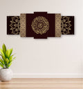 5pcs Islamic Set Wooden Material Decorative Pieces – photo 1