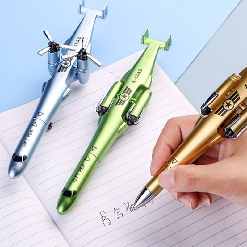 Airplane Design Metal Ballpoint Pen �Creative Aircraft Shape Gift Pen for Kids & Adults | 1Pc