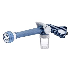 Ez Jet Water Canon 8 In 1 Turbo Water Spray �For Car &amp; Bike Washing, Gardening - Best Quality Water Spray ( Random Color )