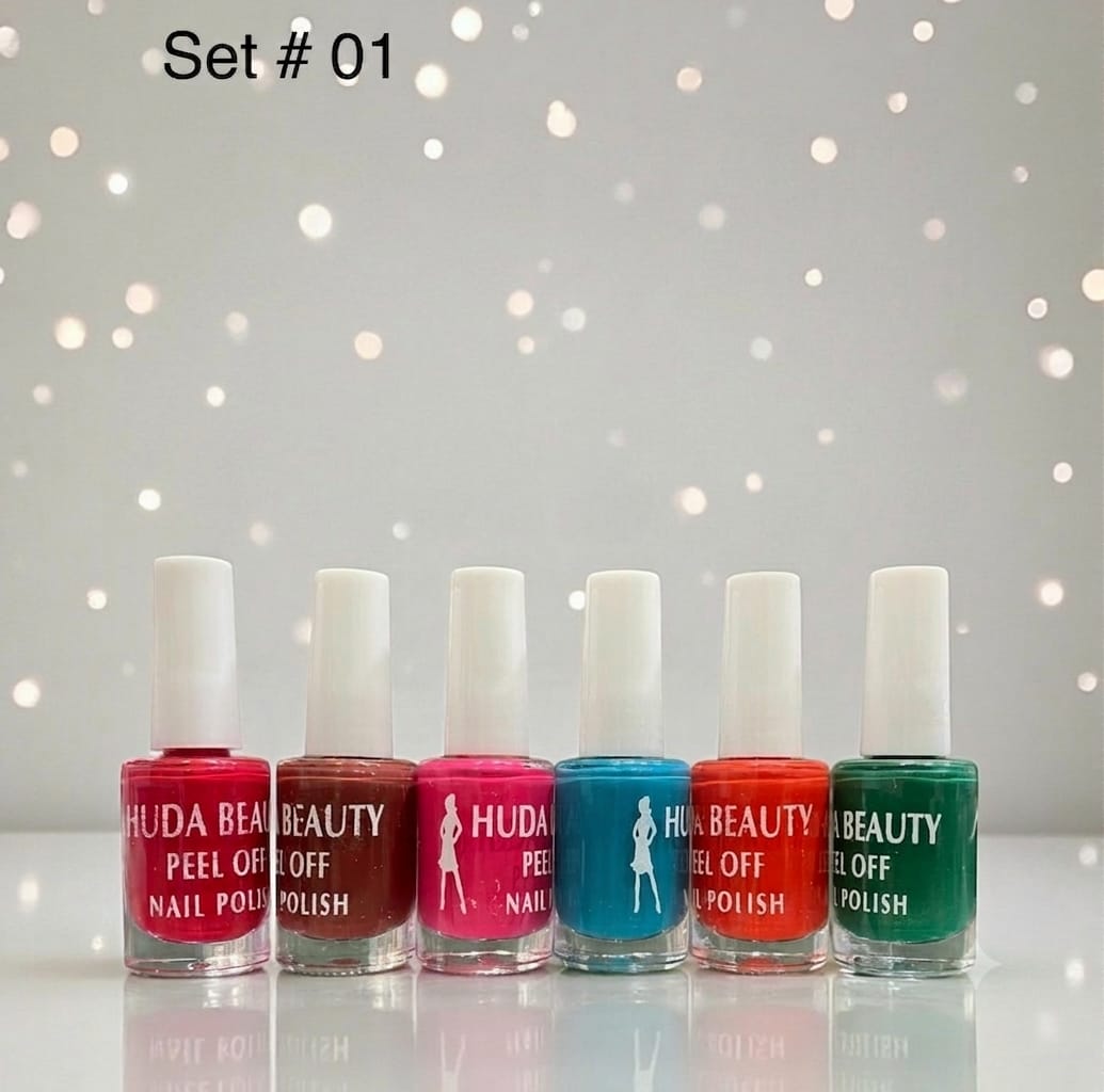 Huda Beauty Peel Off Nail Polish Set – photo 3