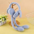 Cute Bunny Cap Headphone Plush Ear Muff Winter Headwear for Women & Girls �Soft Warm Cartoon Style (Random Color)