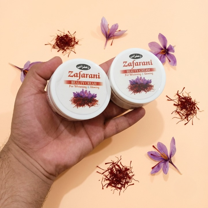 Zafarani Beauty Cream Whitening And Glowing Skin Care Formula For Radiant Smooth And Even Complexion ~ 75G