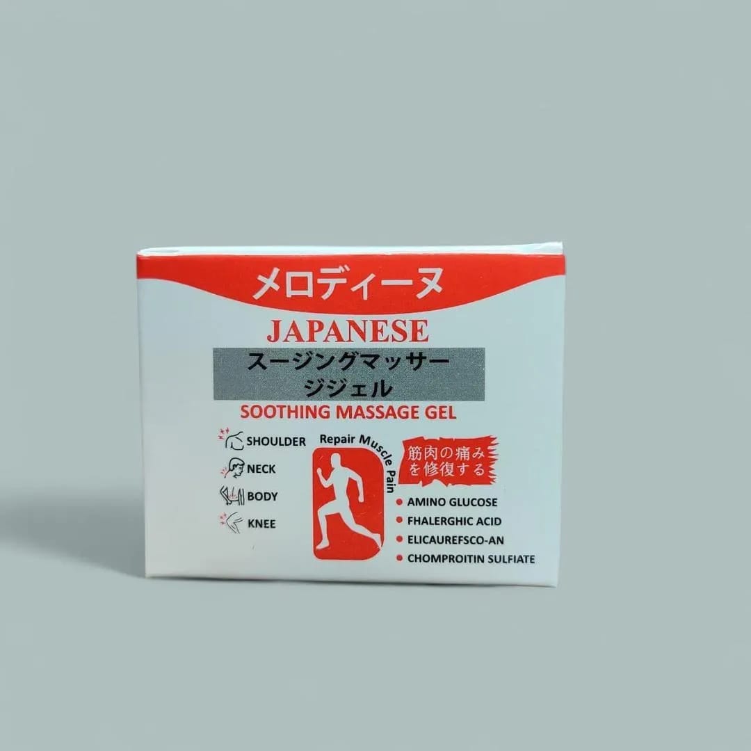 Melodine Japanese Soothing Massage Gel 50g �Fast-Acting Relief for Neck, Shoulder, Knee & Muscle Pain