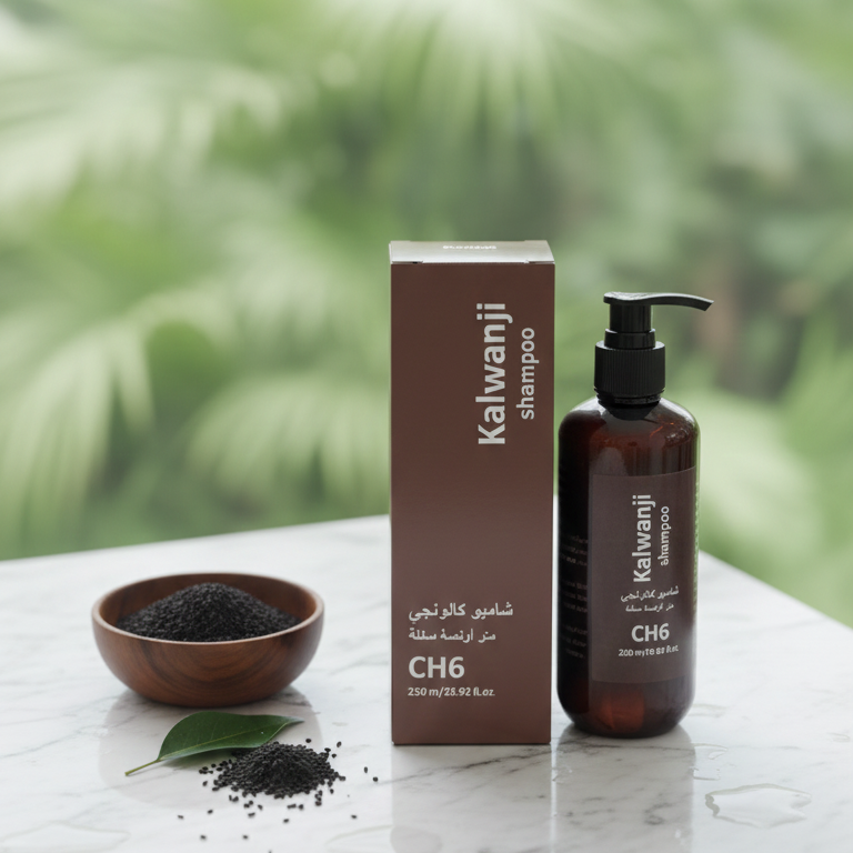 Kalwanji CH6 Herbal Shampoo �Black Seed Extract Nourishing Hair Cleanser (250ml)