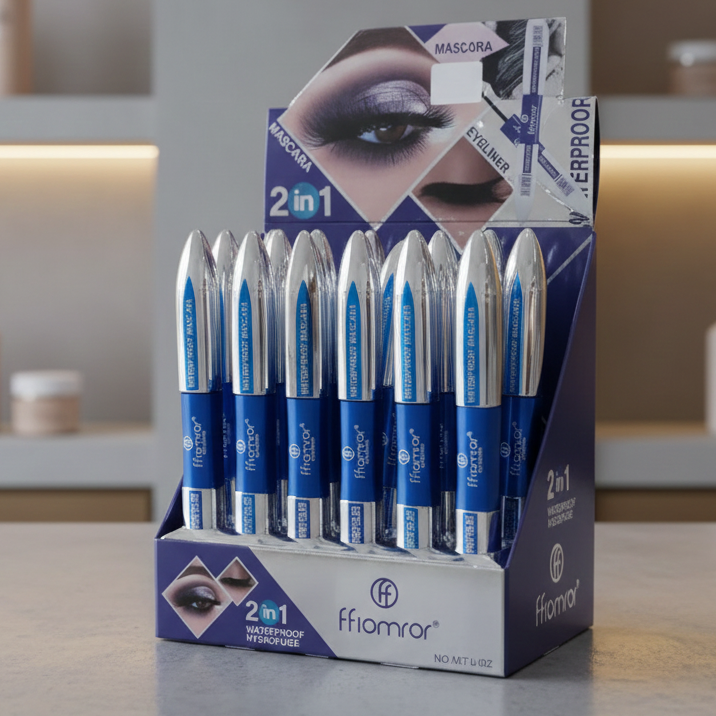 Flormar 2-In-1 Mascara & Eyeliner – photo 1