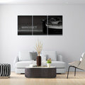 Set of 3 Premium Wall Art Photo Tiles �Modern Home Decor Sets