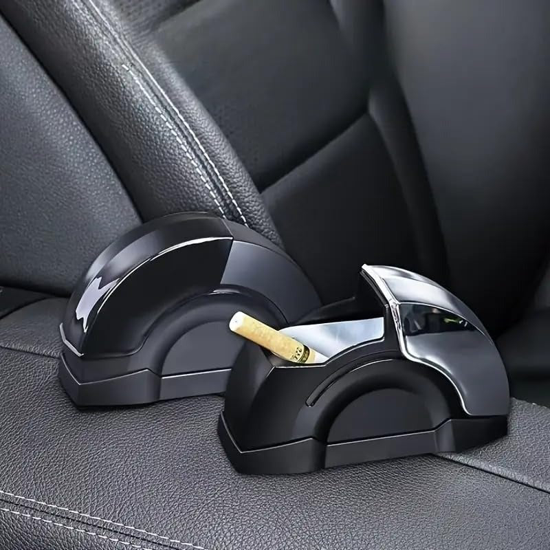 Portable Car Ashtray Door Mounted Smokeless Ash – photo 4