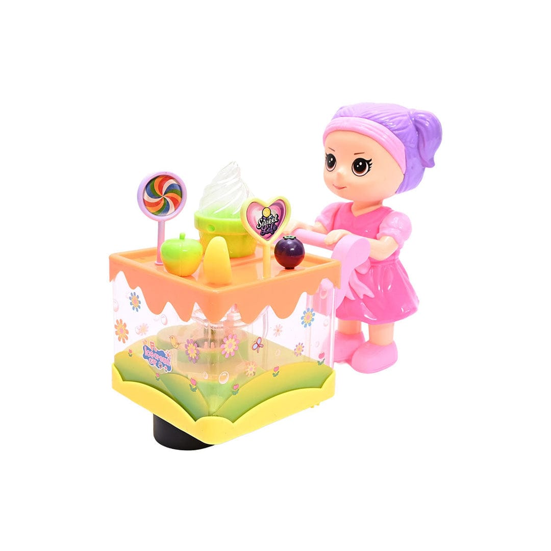 LQL Surprise Ice Cream Van �Fun Playset for Kids with Colorful Design and Interactive Features