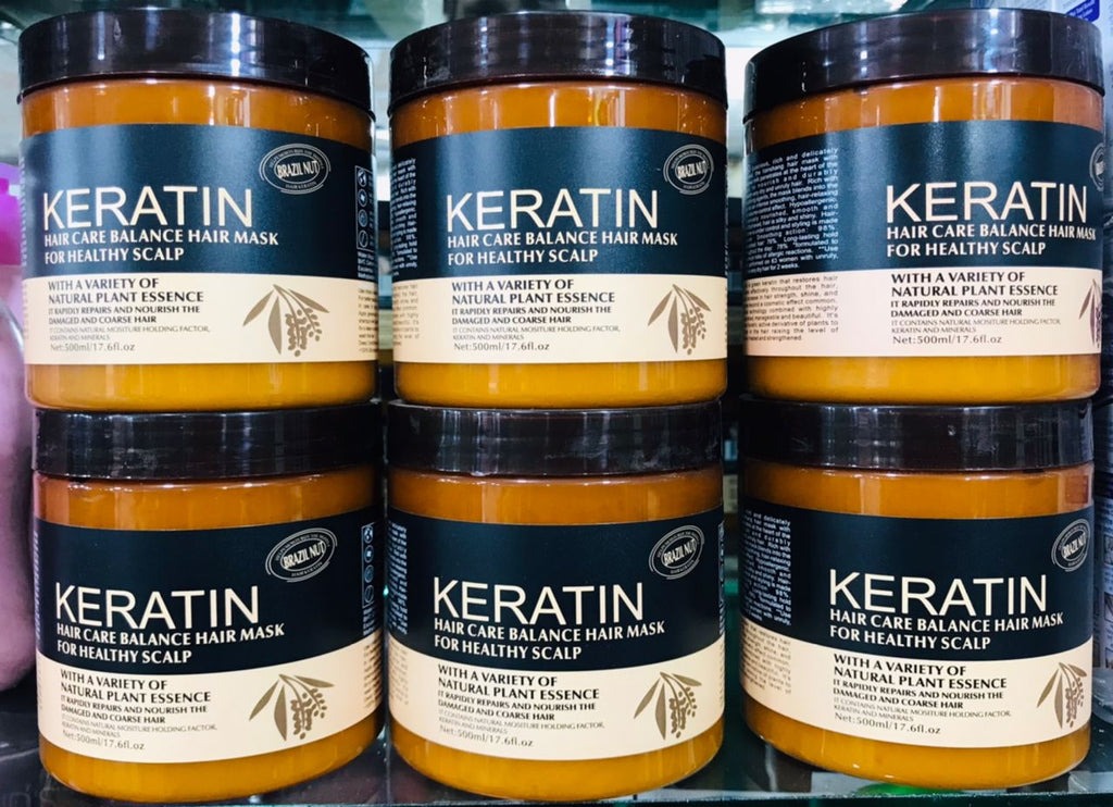 Keratin Hair Care Balance Mask And Treatment For Healthy Scalp Providing Nourishing Effect With Reliable Quality - 500ML
