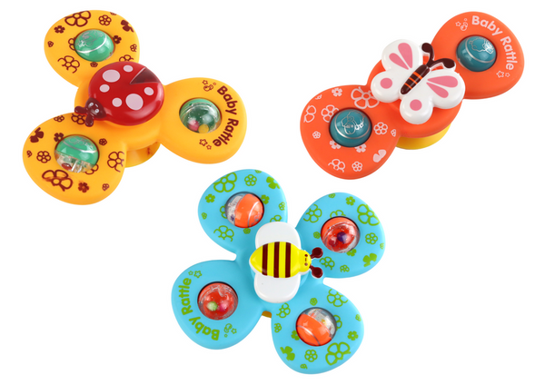 3PCS Rattle Suction Baby Toys Set Fun – photo 2