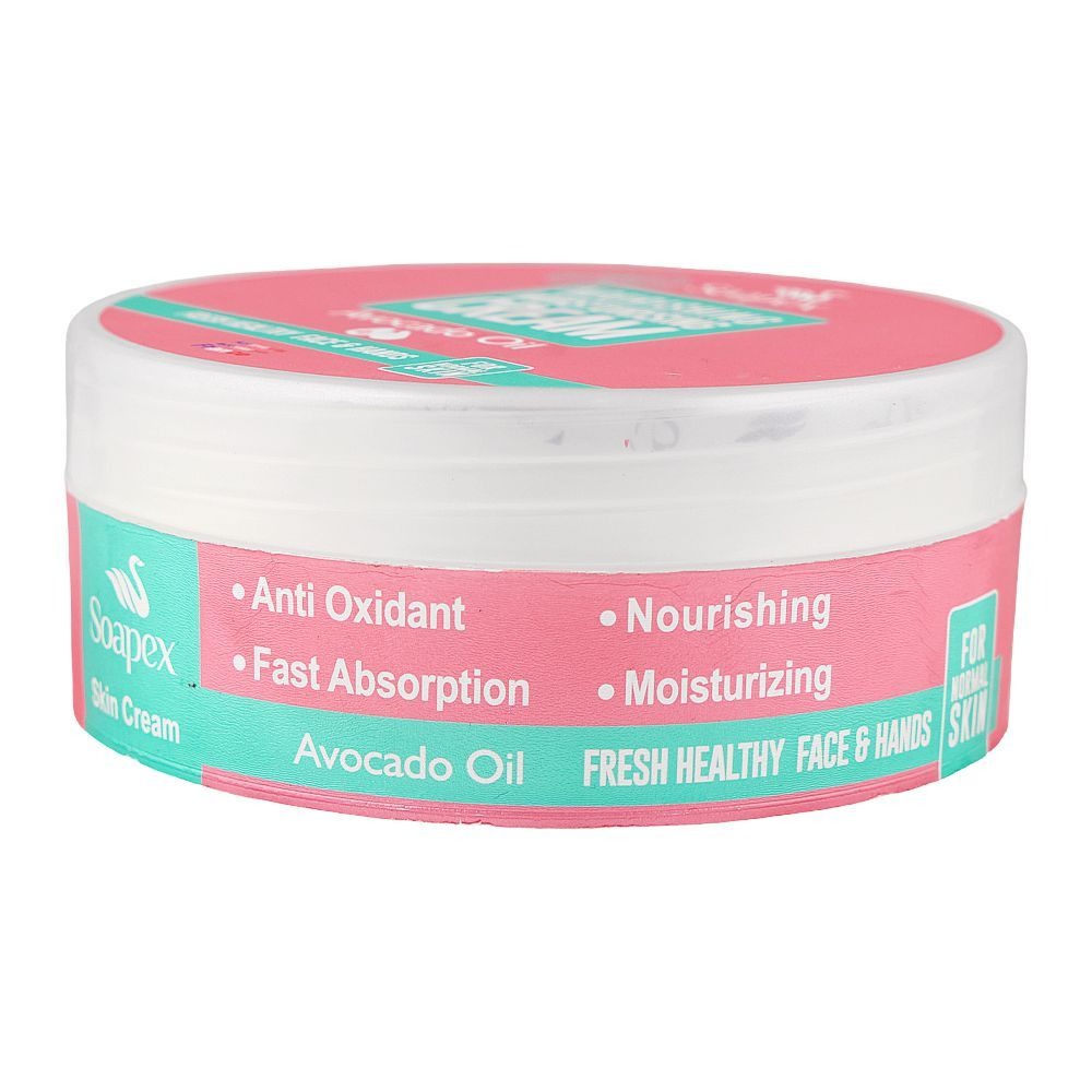Soapex Nourishing Moisturizing Cream with Avocado Oil �Deep Hydration Face & Hand Cream for Soft, Smooth & Healthy Skin