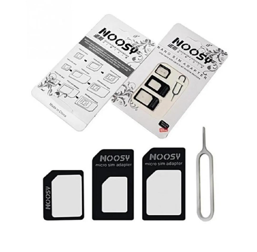 Noosy 4-In-1 SIM Card Adapter Kit