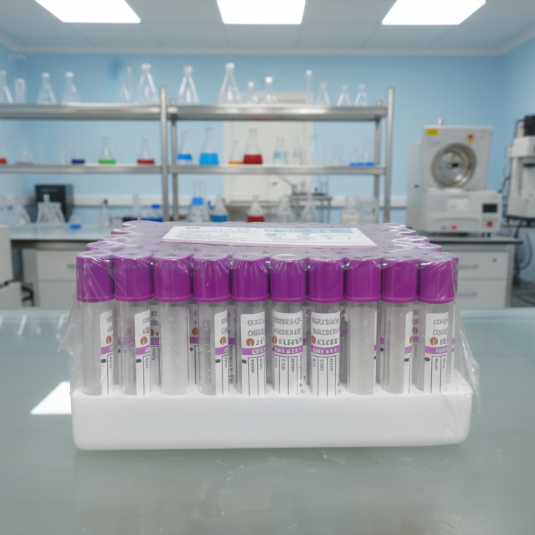 100Pcs Safety Blood Collection Tube erfect Choice For Medical Blood Storage And Laboratory Needs - 3ML