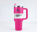 Stanley 40 Oz (1200ML) Stainless Steel Vacuum Insulated Tumbler with Straw �Leak-Proof Quencher Cup for Hot &amp; Cold Beverages, Travel Mug, Gym Water Bottle, Coffee Thermos -Random Colors | Stanley | (With Box)