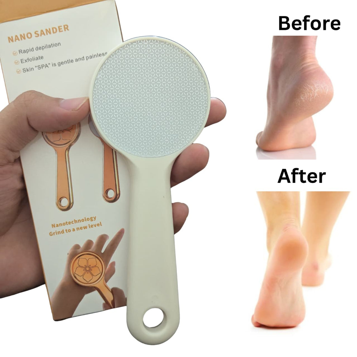 Nano Glass Foot File Scrubber – photo 4