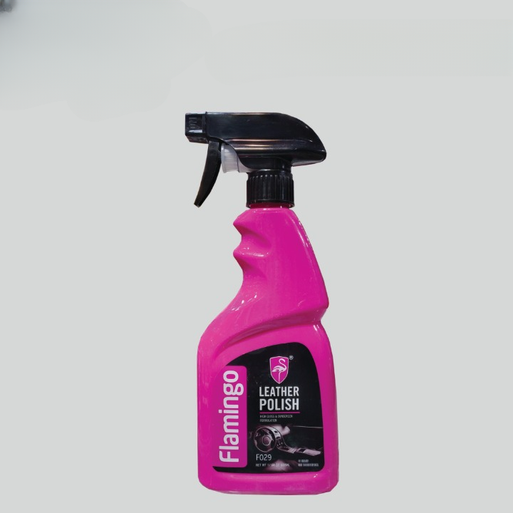 Flamingo Leather Polish 500ML �Premium Shine & Protection for All Leather Surfaces