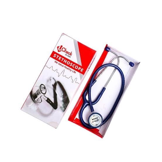 Ucheck Original Dual Head Stethoscope �Professional Double-Sided Stethoscope for Doctors, Nurses & Medical Students