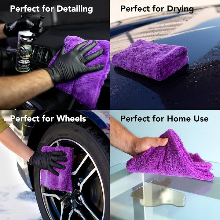 Premium Microfiber Car Cleaning Towel �Super Soft &amp; Scratch-Free - Car Cleaning Towel
