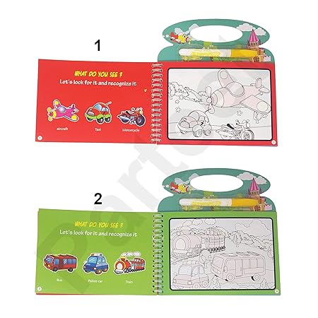 Magical Drawing Books With Pen, Water Reveal – photo 3