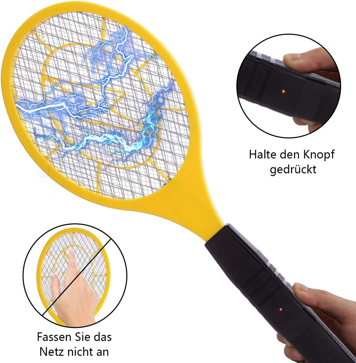 Electric Mosquito Killer Racket 2 In 1 – photo 3