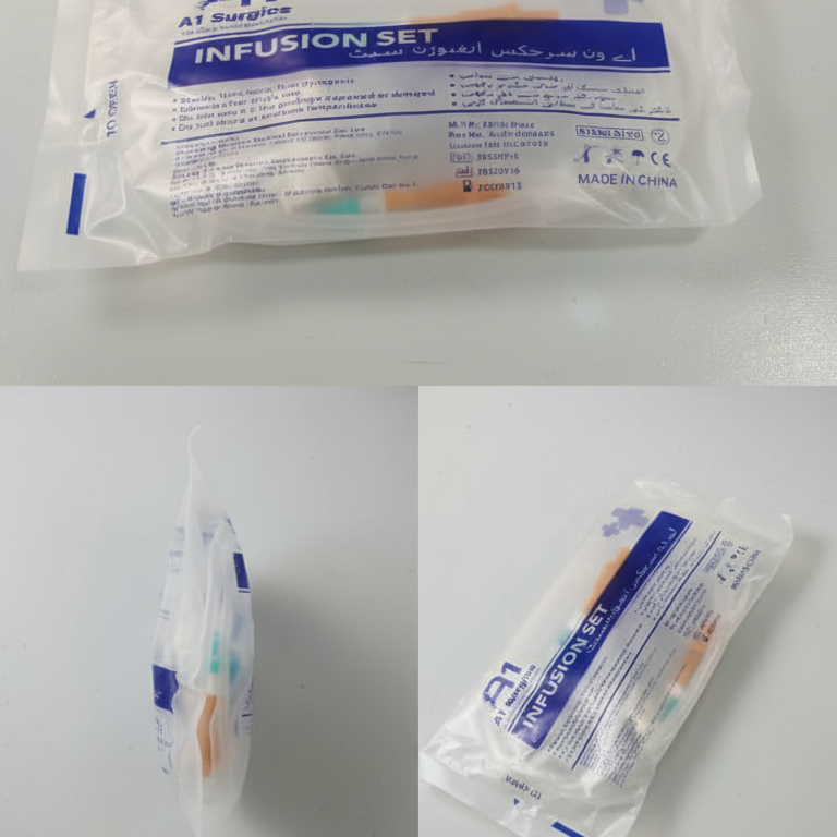 Disposable I.V Drip Set �Sterile Intravenous Infusion Set with Regulator