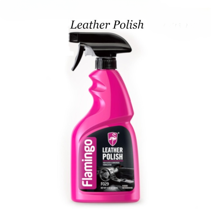 Flamingo Leather Polish 500ML �Premium Shine & Protection for All Leather Surfaces