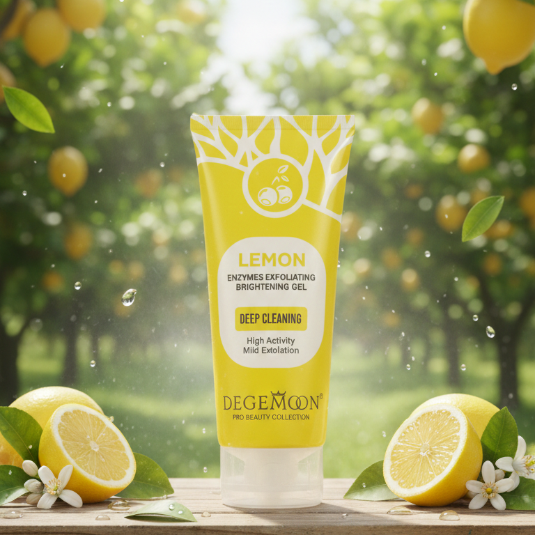 Gegemoon Exfoliating Dead Skin Removal Gel ~ Exfoliating Dead Skin Remover Gel �Lemon Fresh | 150ml