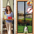 Premium Quality Mosquito Magic Mesh Door Curtain | Magnetic Automatic Closing Insect Screen | Easy Install Fly & Mosquito Net for Home