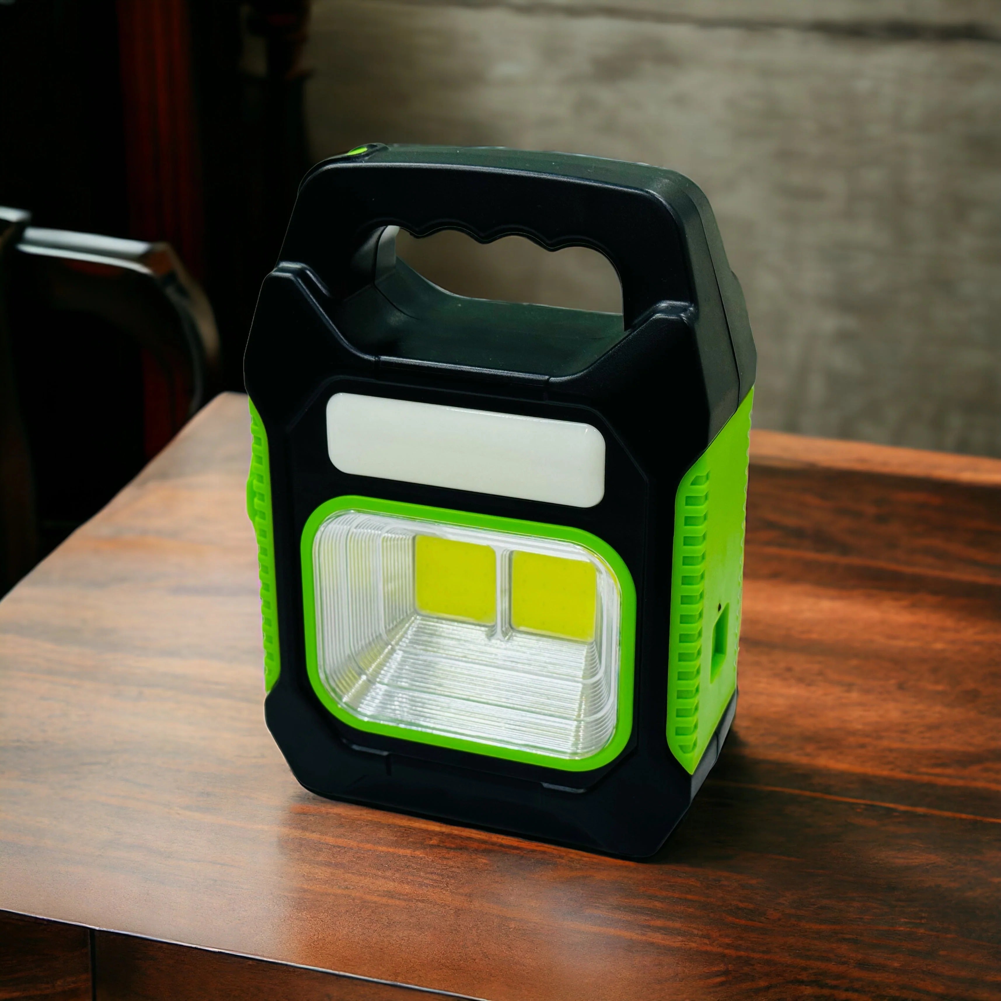 Hurry Bolt Emergency Rechargeable LED Light With Solar Panel USB Charging Built In Battery Trend Product