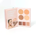 Mocallure 4 in 1 Original Professional Makeup Book Palette �All-in-One Eyeshadow, Eyebrow Powder, Concealer, Blusher &amp; Highlighter Kit