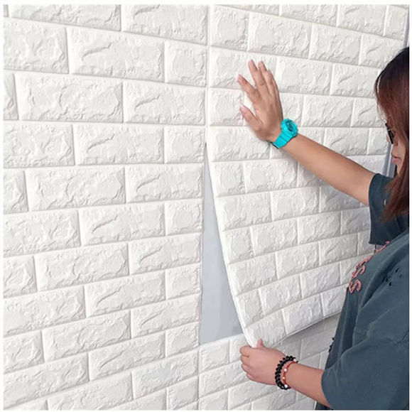 Waterproof Wall Sheet 70?77cm �Self-Adhesive Wallpaper for Room & Office D?or