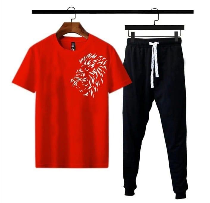 Premium Micro Men’s Tracksuit Tiger Print