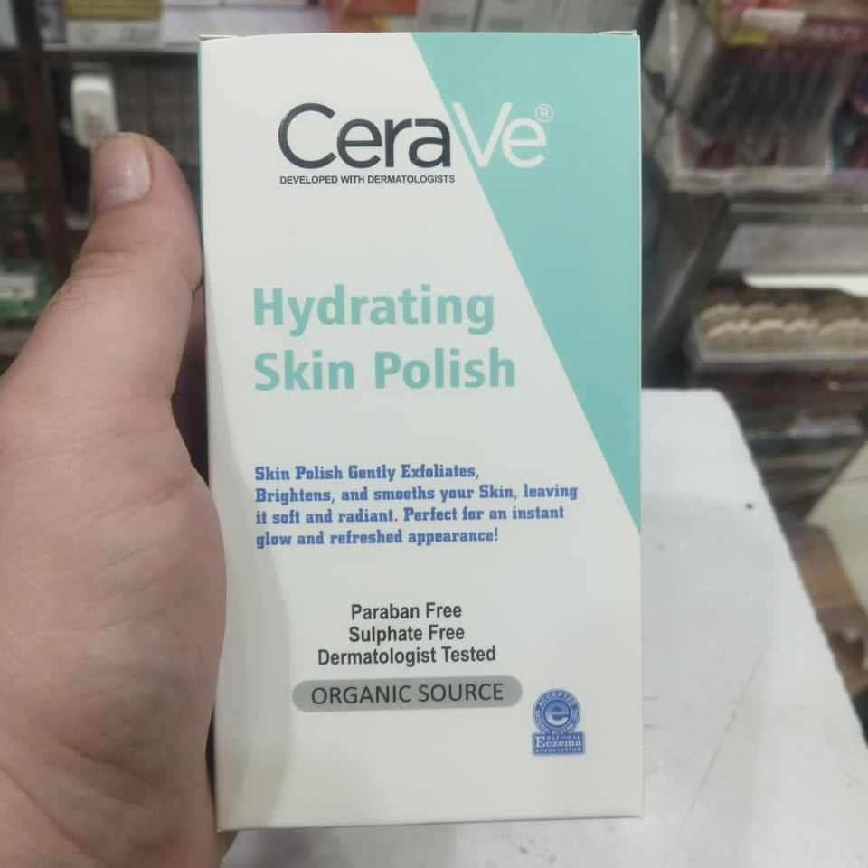 CeraVe Hydrating Skin Polish Smoother Skin | Best Quality Hydrating Skin Polish