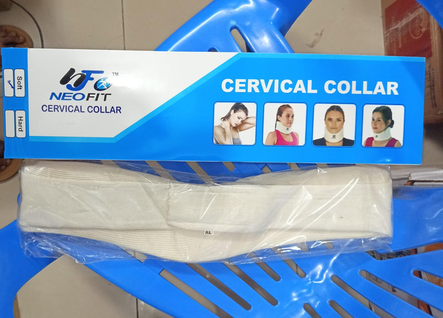 Neofit Ortho Support Series Cervical Collar For Neck Support And Immobilization | Free Size