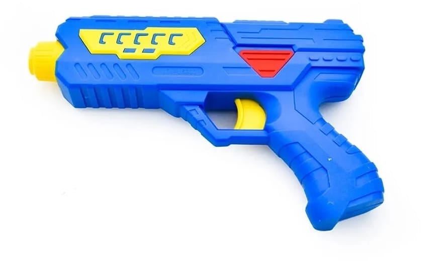 Action ToyGun 2-in-1 | Soft Dart & Water Ball Shooter | Kids Summer Toy | Safe Non-Toxic Plastic