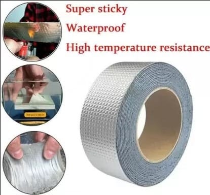 Heavy Duty Aluminum Foil Butyl Waterproof Repair Tape