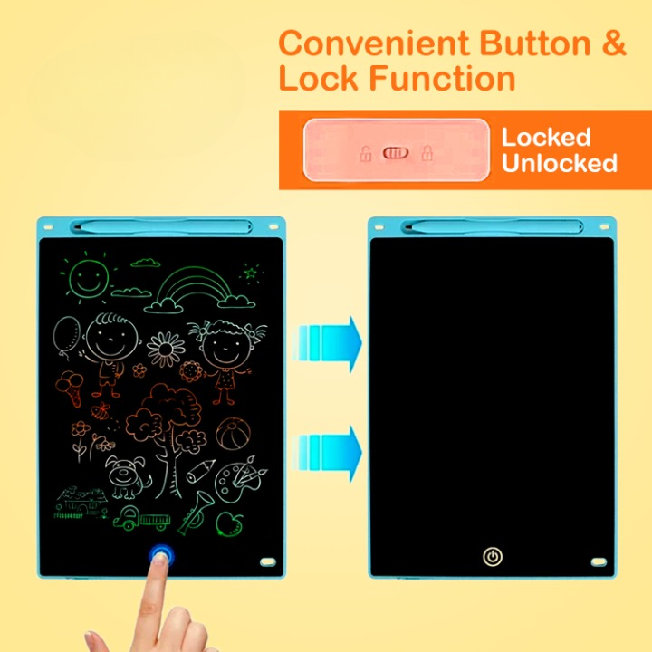 10 inch Writing Pad LCD Tablet For Kids  (random color )