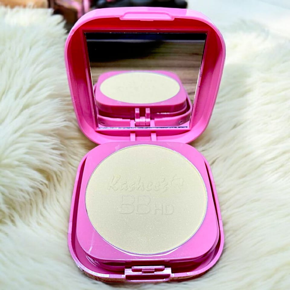 Kashees BB HD Matte And Poreless 2 In 1 Face Powder �Flawless Lightweight And Long Lasting Compact For Smooth And Radiant Skin