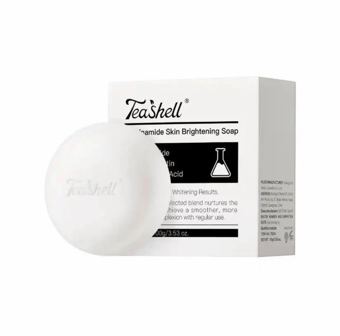 Teashell Niacinamide Skin Brightening Soap