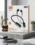 Geman GN-07 Wireless Neckband Headset | Bluetooth Earphones | Clear Sound & Deep Bass | Comfortable & Portable