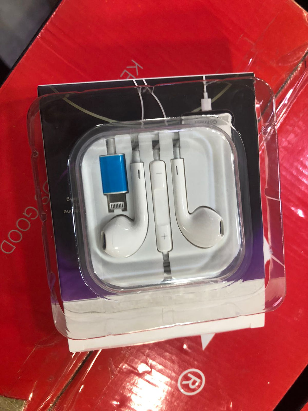 Pop-Up Window Bluetooth Headphones for iPhone �Wireless White Earbuds