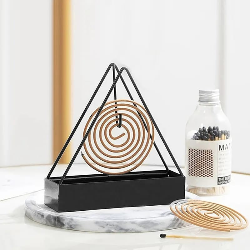 1 Pcs Simple Triangle-shaped Iron Mosquito Coil – photo 3