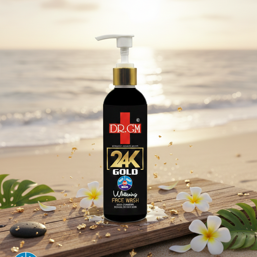 DR.GM Face Wash 24K Gold For Brightening And Refreshing Skincare