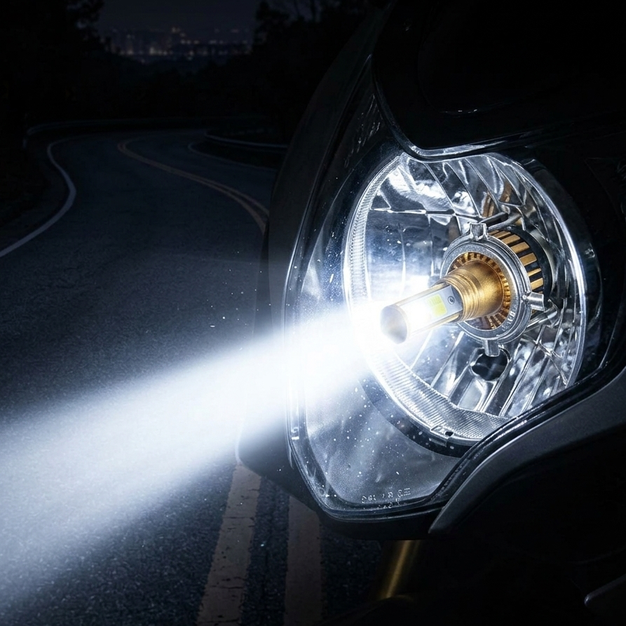 M4 LED Headlight Bulb for Bikes �High Brightness China Imported Motorcycle Headlight Lamp