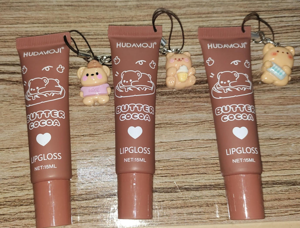 Hudamoji Multi-Shade Butter Cocoa Matte Lip Gloss �Lightweight & Rich Color Collection (Pack Of 2)