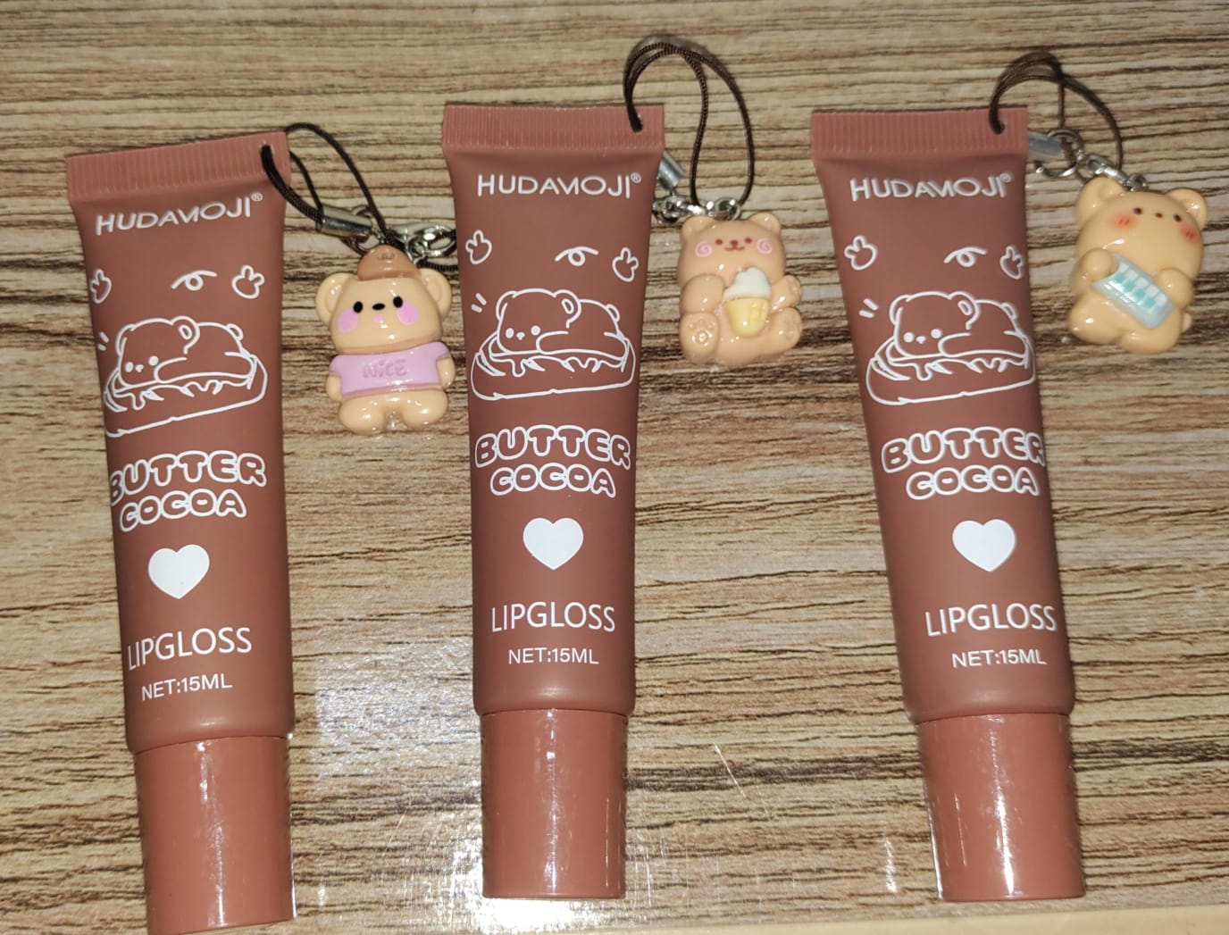 Hudamoji Multi-Shade Butter Cocoa Matte Lip Gloss �Lightweight & Rich Color Collection (Pack Of 2)