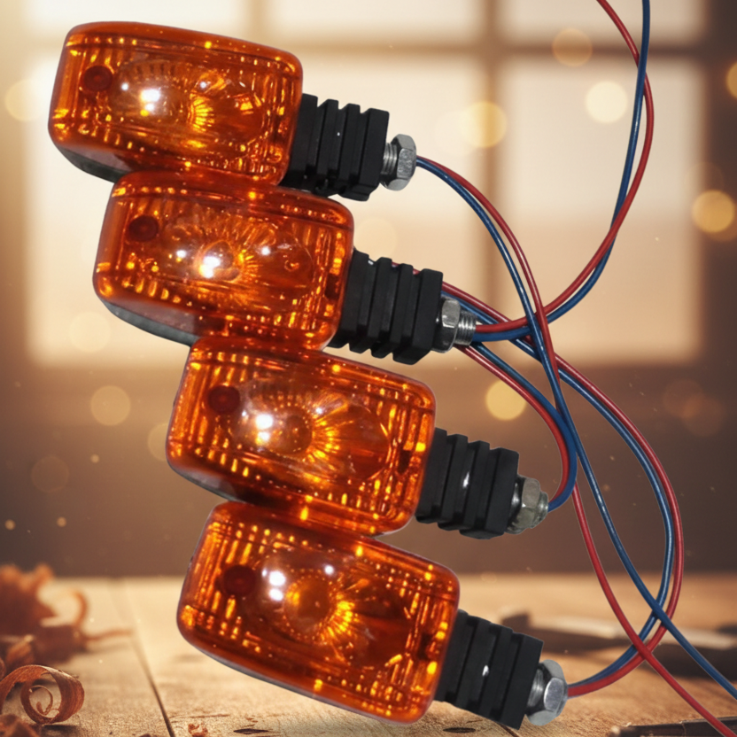 Universal Bike Indicator Light for All Motorcycles 4pcs