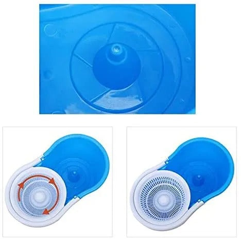 360? Rotating Head Mops with Bucket Mob Deep-cleaning magic mop-microfiber mop